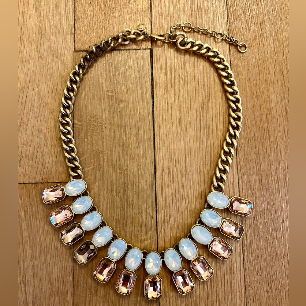 JCrew Two-tone Statemenr Necklace - Picture 2 of 4